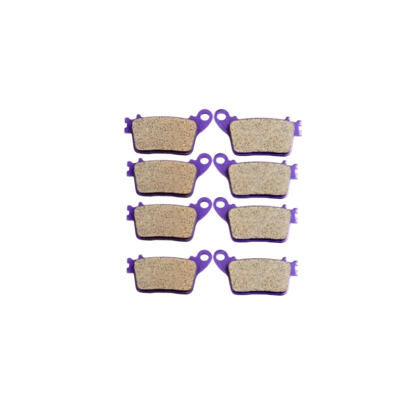 8PCS Rear Brake Pads 06435-MEL-D21 Fits for Honda CBR1000RR CBR1000RA CBR1000S1 2006-2019