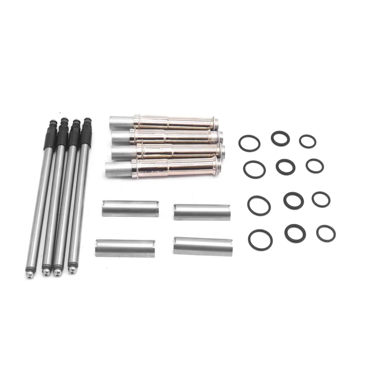 106-6051 Adjustable Pushrod Cover Kit Fits for Twin Cam 1999-2017 Replace parts
