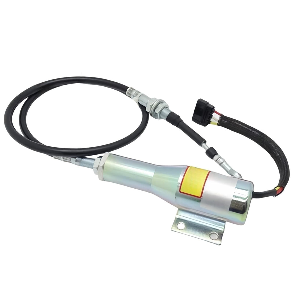 VOE11110030 11110030P03 A-4646-24 SA-4744-24 24V Fuel Shutoff Solenoid Valve Fits for Volvo Wheel Loader L120C L90C L70C L150C L180C L330C L220D L70D