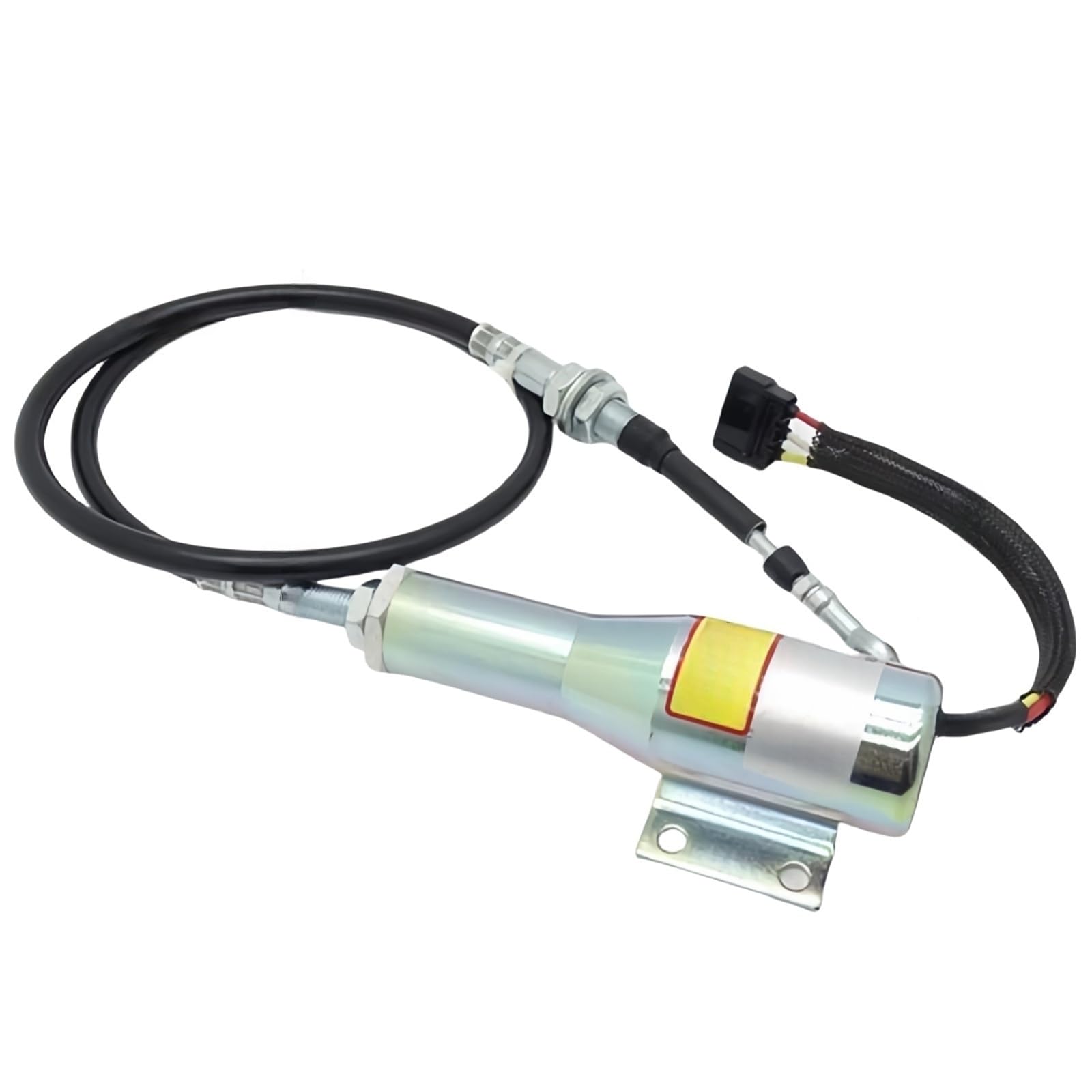 VOE11110030 11110030P03 A-4646-24 SA-4744-24 24V Fuel Shutoff Solenoid Valve Fits for Volvo Wheel Loader L120C L90C L70C L150C L180C L330C L220D L70D