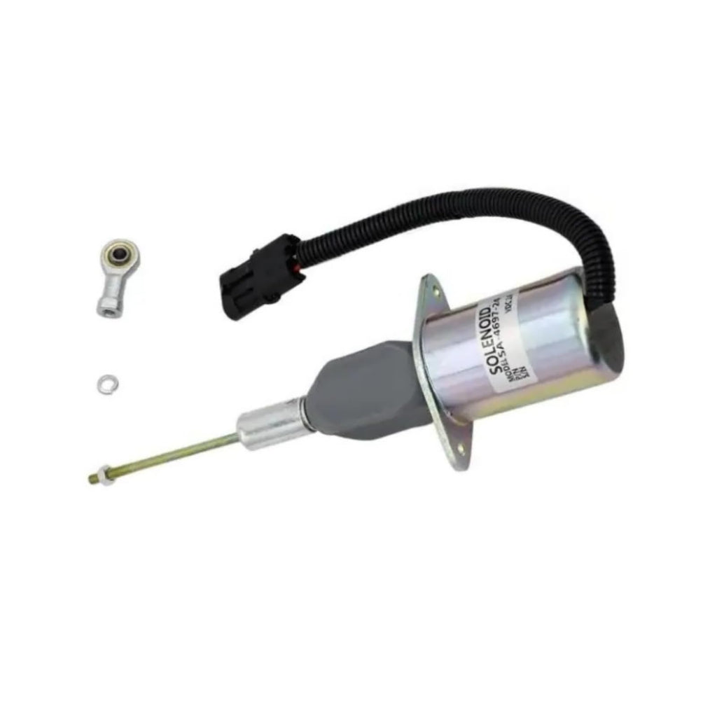24V Stop Solenoid SA-4697-24 Fits for Cummins Engine