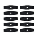 10PCS Brush Cutter Blade 12 x 2T Fits for Weed Eater for Brush Cutter Replace parts