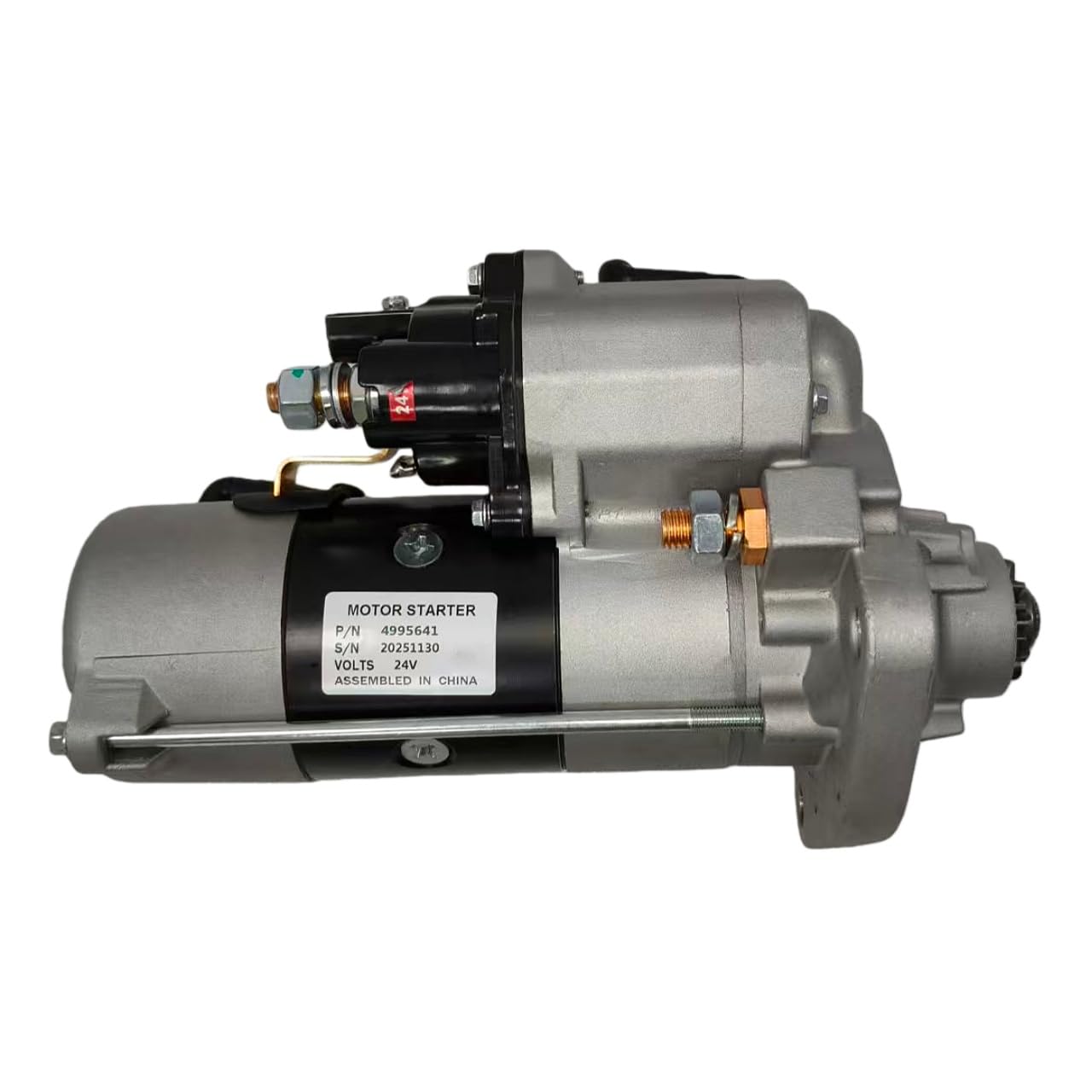4995641 24V 10T 7.5kw Starter Fits for Cummins Engines C6.6 E323D2 Replace parts