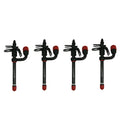 4Pcs Fuel Injector RE57469 RE60062 32262 Compatible with Tractor 4045 5045D 5045E 5055D 5055E 5065E 5075E 5103 5203 5210 5303 5310 Skid Steer Loader 260 280 Forklift 485E