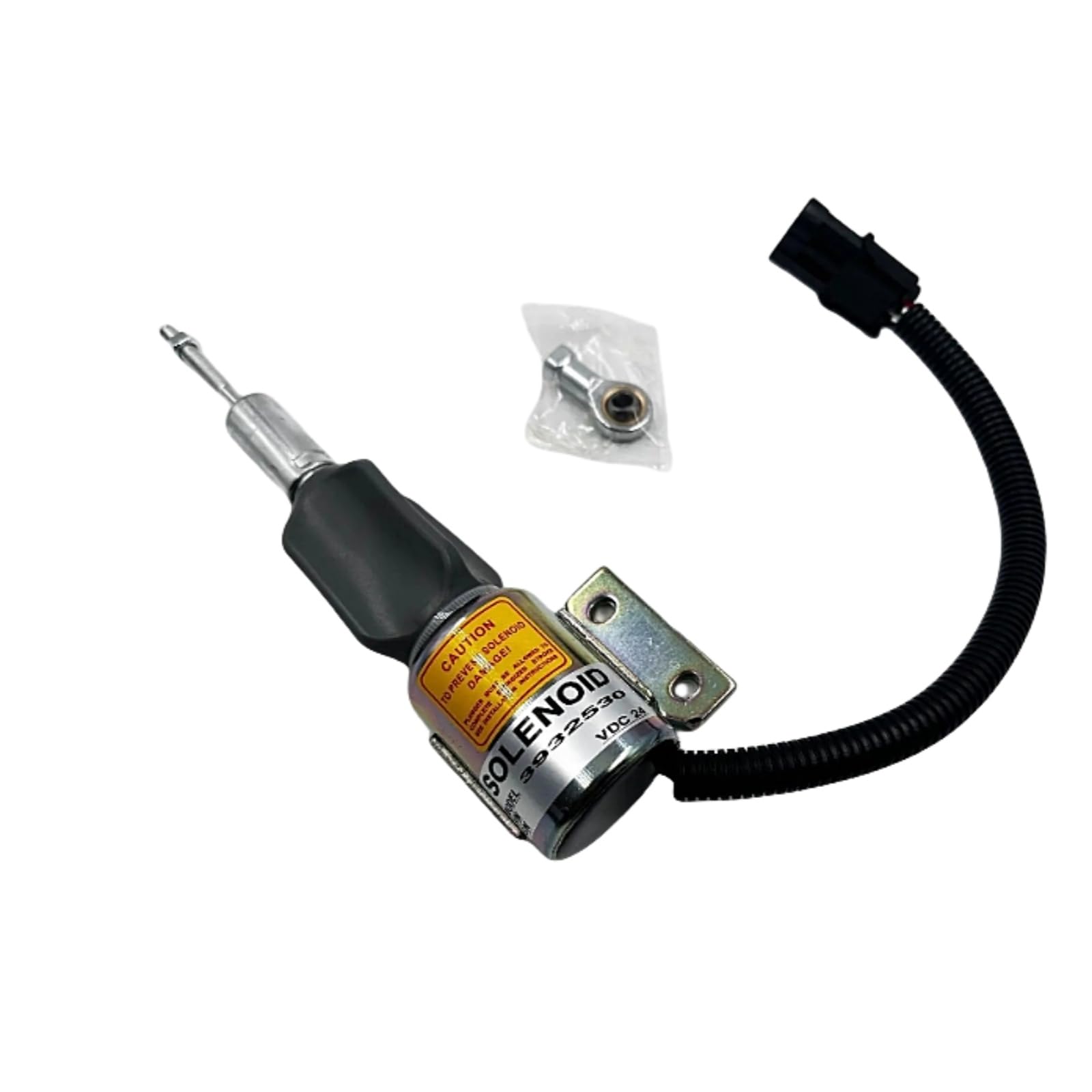 24V shut Off Solenoid 3932529 3932929 SA-4756-12 SA-4891-12 3930658 Compatible with 6BT 4BT Cummins 5.9L