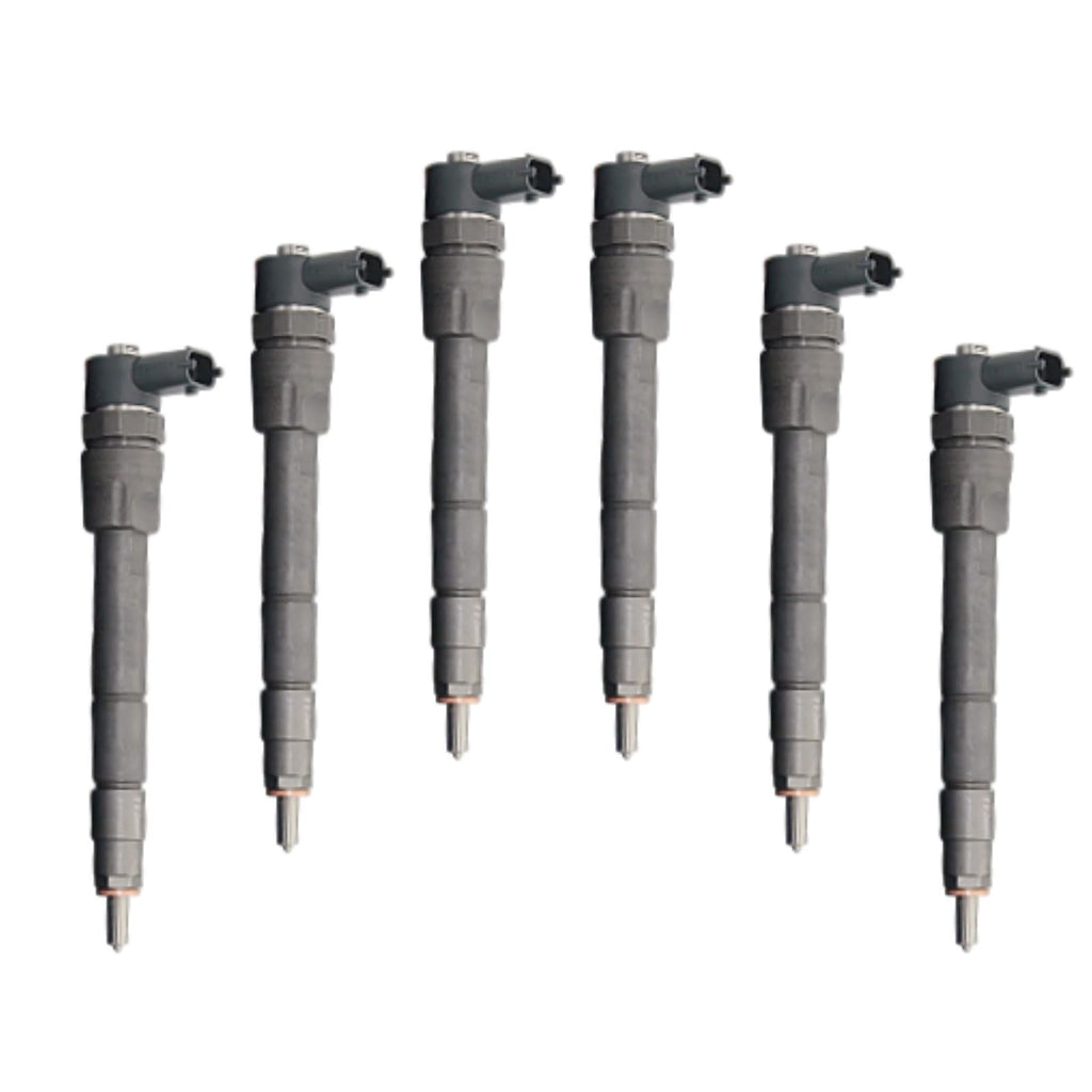6PCS 0445110338 Diesel Common Rail Fuel Injector Fits for Opel for Vivaro 2.0L Engine Replace parts