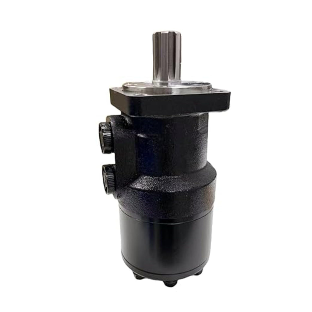 Hydraulic Motor, (BM2-250,Single Shaft 30MM)   Motor N Axis Splined 6-6, 4-Hole Flange Installation BM2-250-30-6-4
