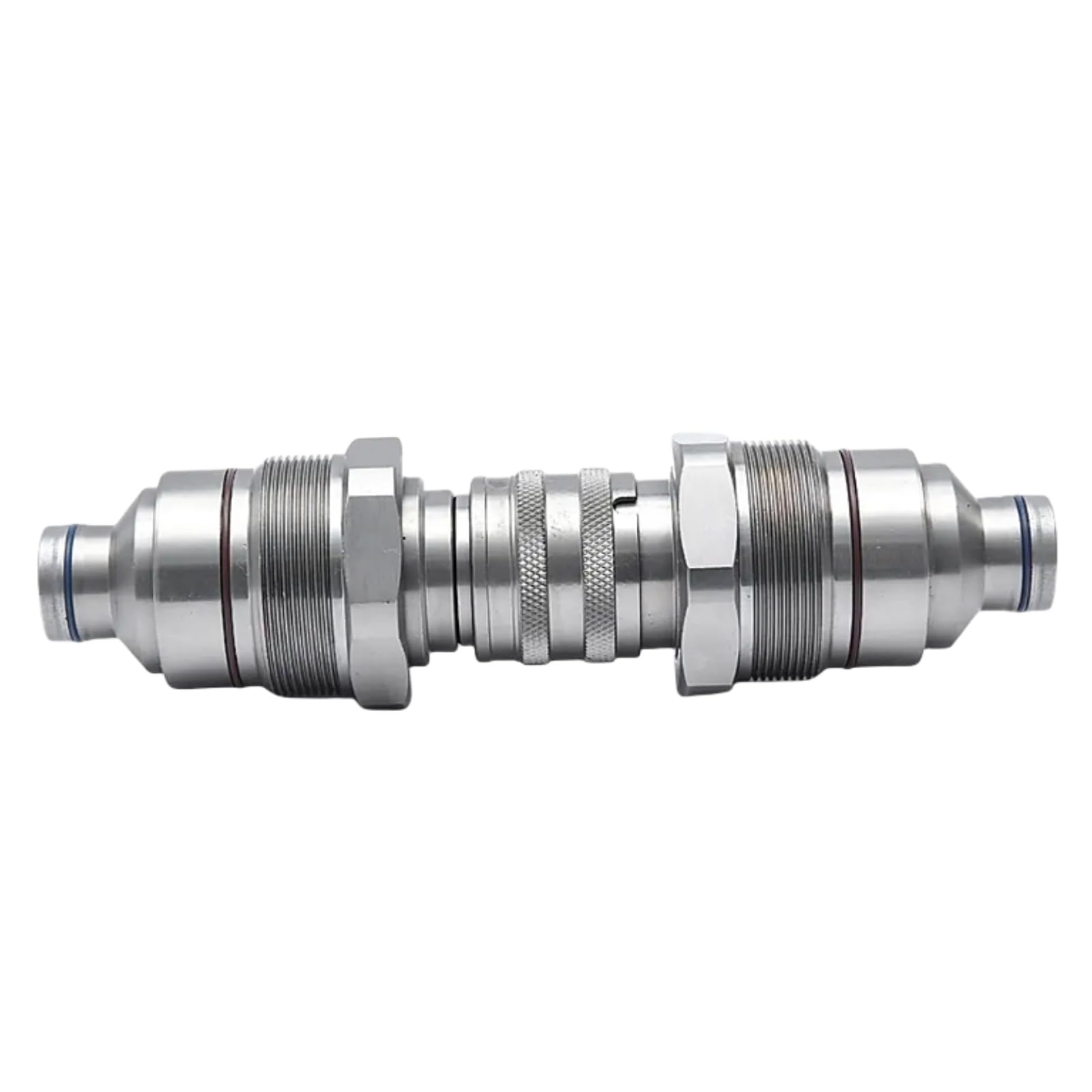 Flat Face Coupler Kit AT406475 47396760 V1311-77140 373-6967 Compatible with John Deere Skid Steer Loader 318E 319E 320E 323E 326E 328E 329E 332E 333E