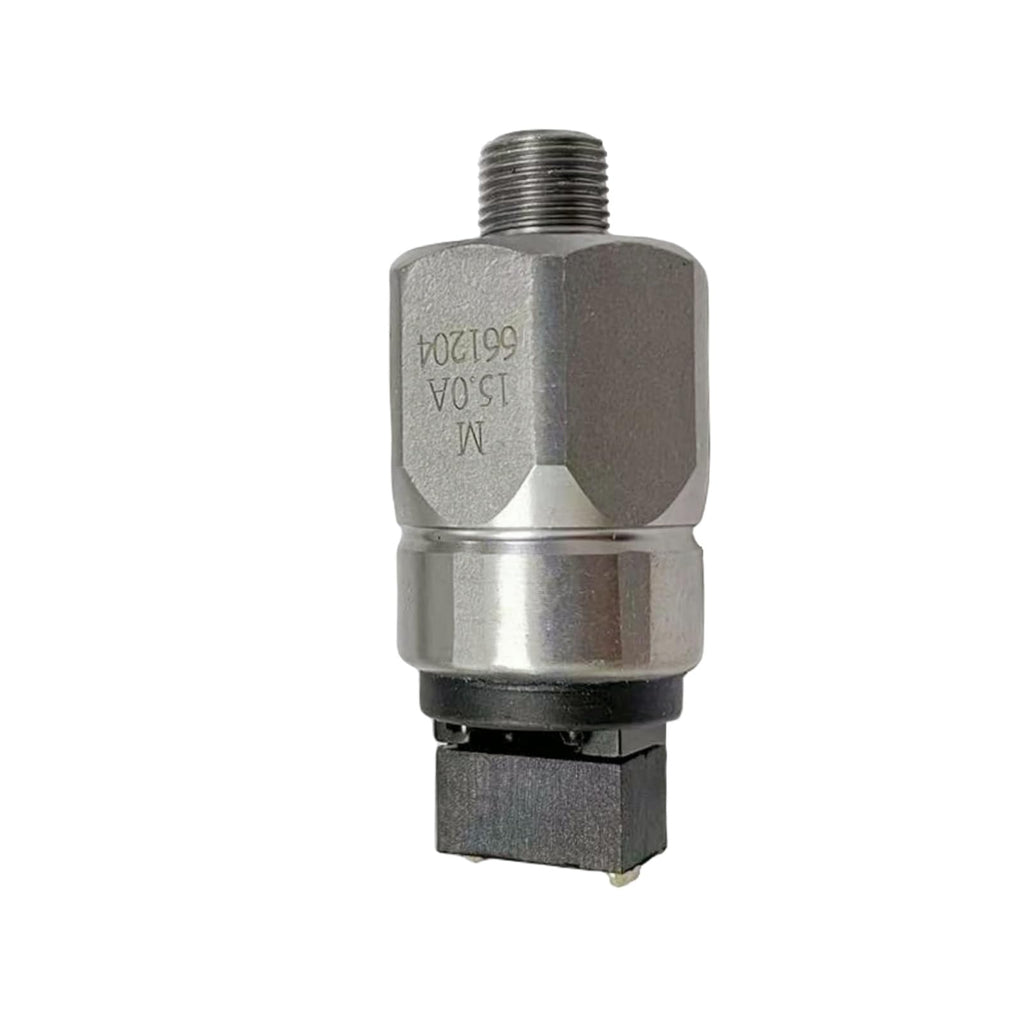 Oil Pressure Sensor 661204 10mm Compatible with Sany SY75 SY135 SY215 SY235 SY285 SY335 Excavator