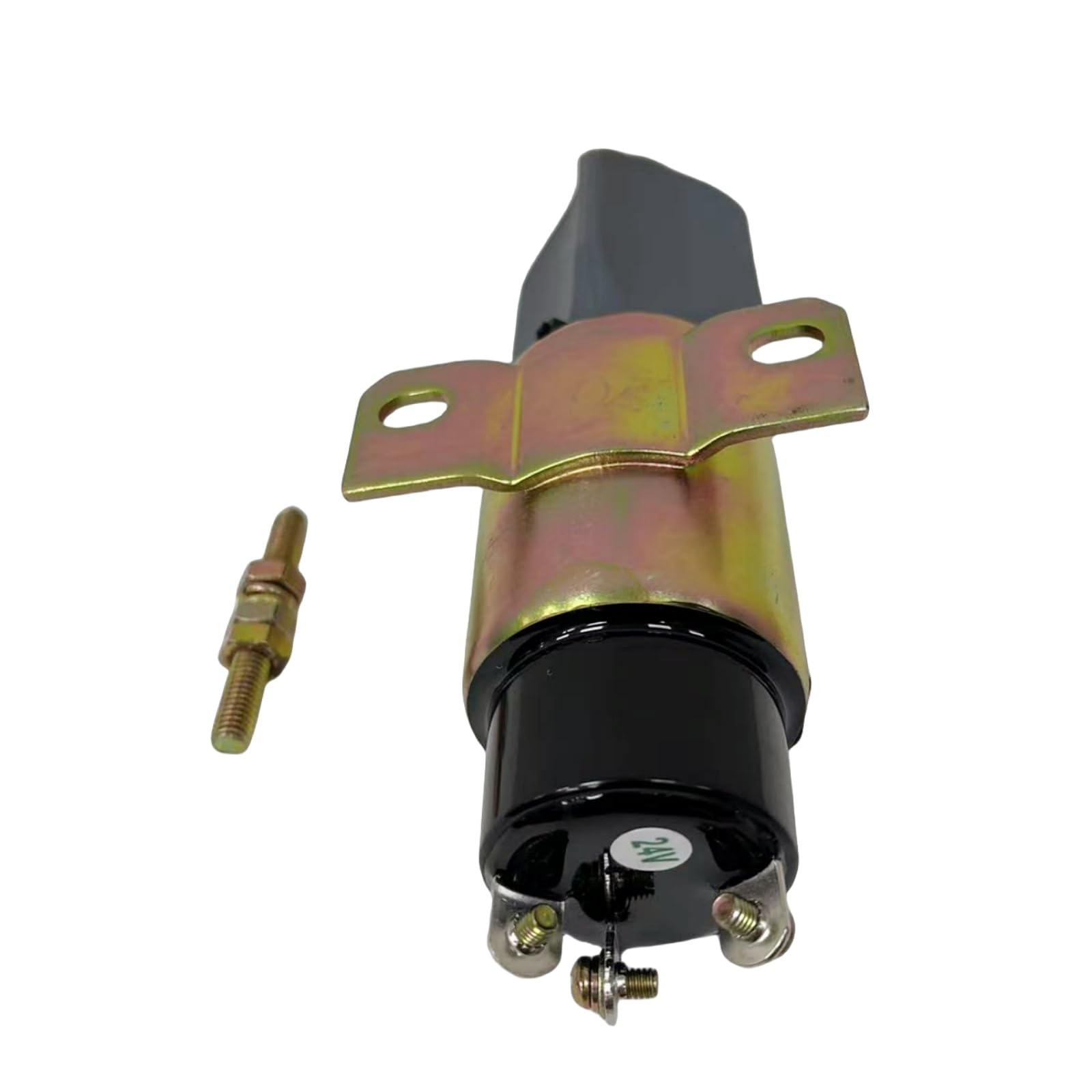 600-815-9260 600-815-9261 Fuel Shutoff Solenoid Fits for Komatsu S4D95LE S6D102E SAA4D102E SAA4D95LE SAA6D102E Engine WA150 WA200 WA250 WA320 Wheel Loader 6008159260 6008159261