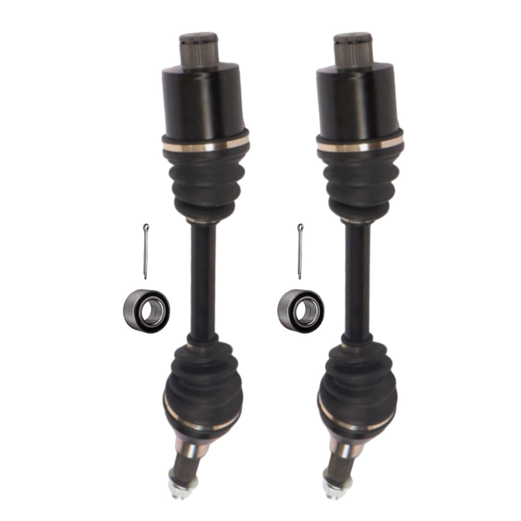 1380142 Rear Left & Right CV Axle Set with Bearing Fits for Polaris Sportsman 335 500 4X4 1999-02