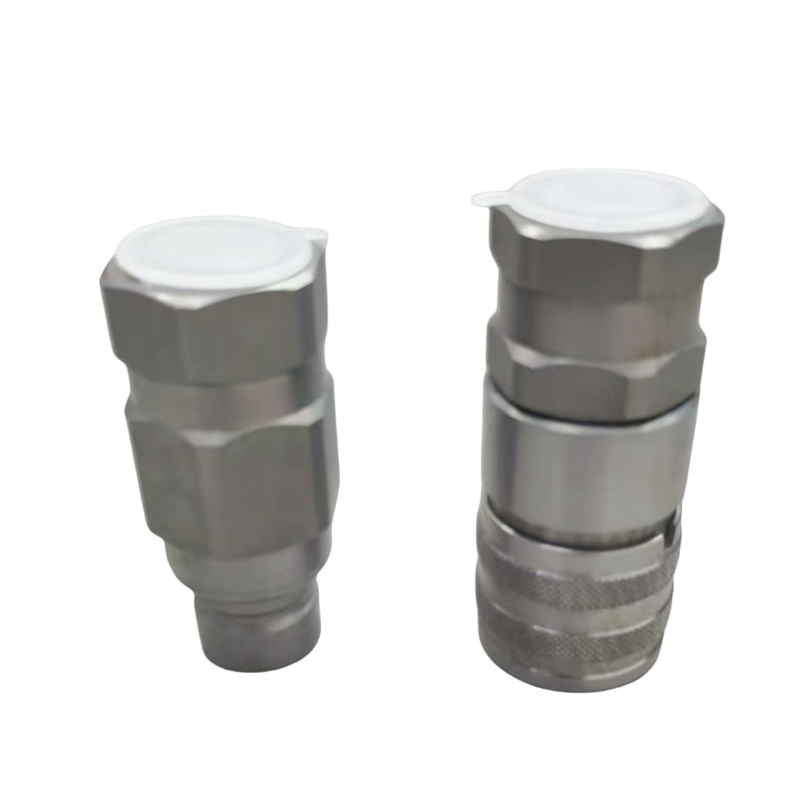 AT312470 KV14216 Hydraulic Male Female Flat Face Coupler Kit Compatible with John Deere 110 240 250 260 270 315 317 320 325 328 332 244J 304J 310G 310SG 315SG 318D 320D 324J 325K 410G 710G