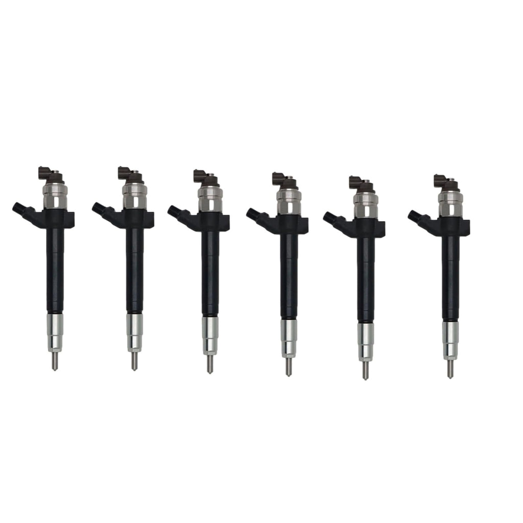 6pcs 095000-5800 6C1Q9K546AC 6C1Q-9K546-AC Diesel Fuel Injector Fits for Ford Transit 2.2L 2.4L