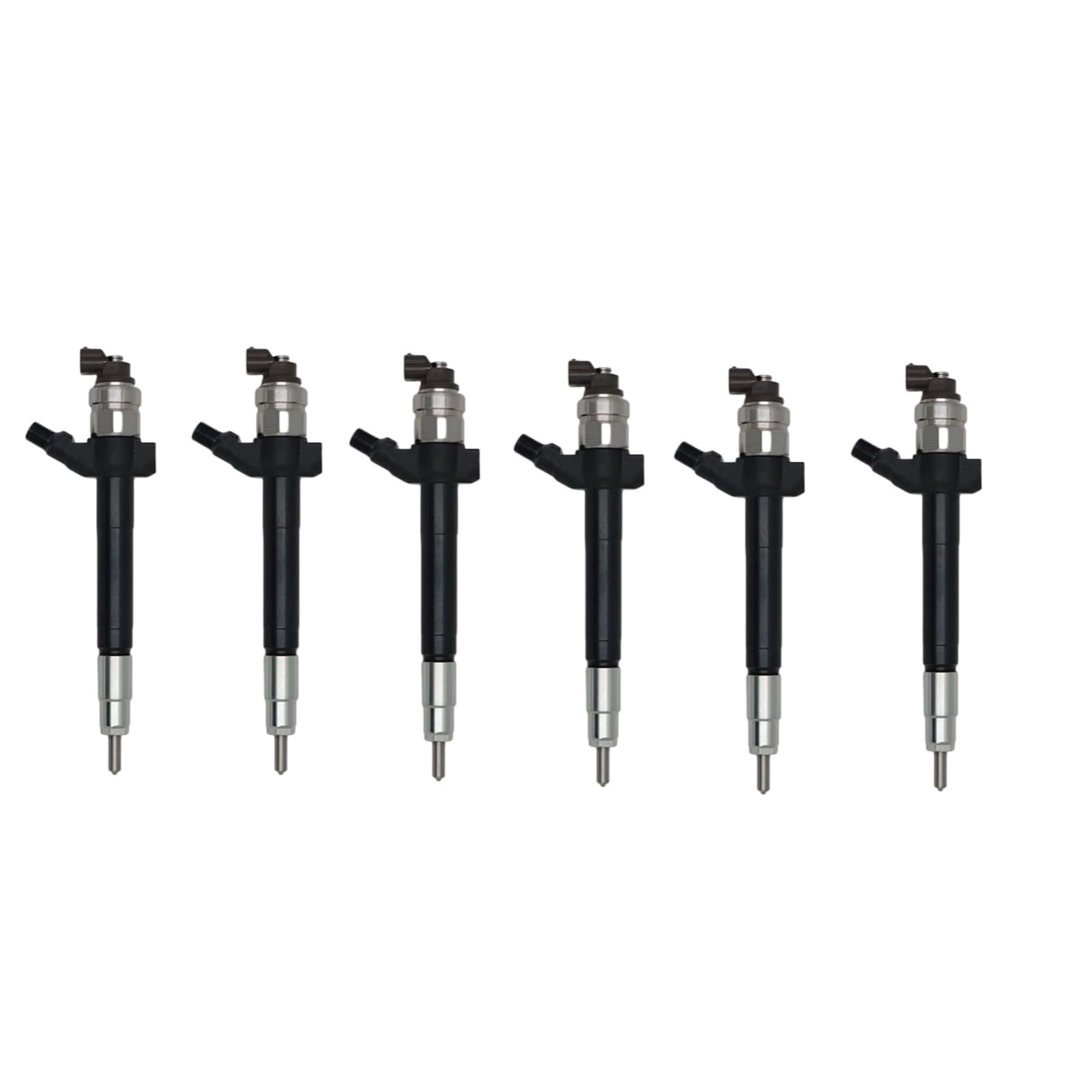 6Pcs 095000-7060 6C1Q-9K546-BC Fuel Injector Compatible with Ford Transit 2.2 2.4 TDCI