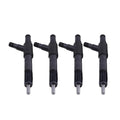 8971489601 4PCS Fuel Injector Fits for Isuzu 4HE1 4.8L 4HG1T 4.6L Engine NPR NPR-HD NQR Truck