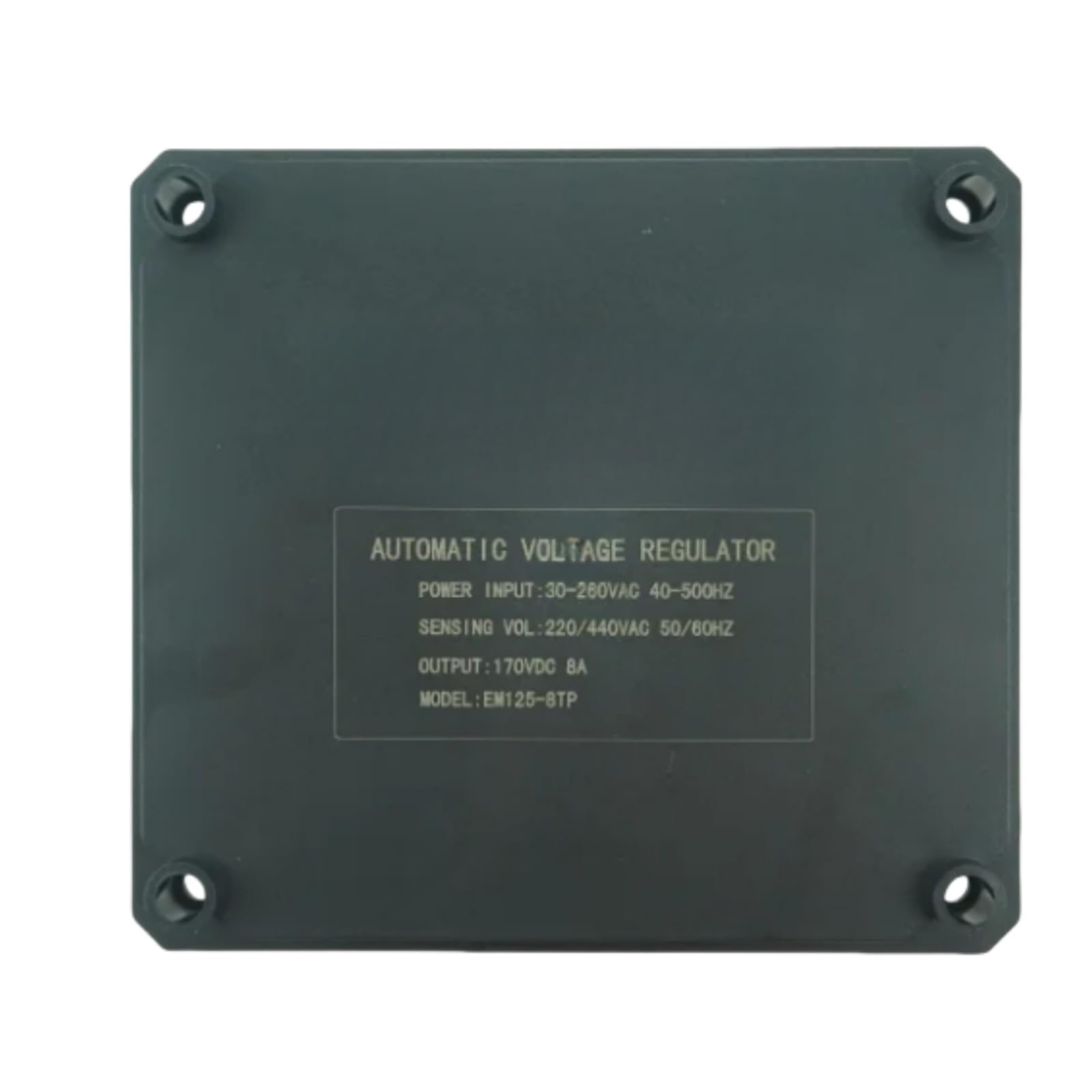 EM125-8TP Voltage Regulator Board Automatic Voltage Regulator AVR Fits for Generator Set Replace parts
