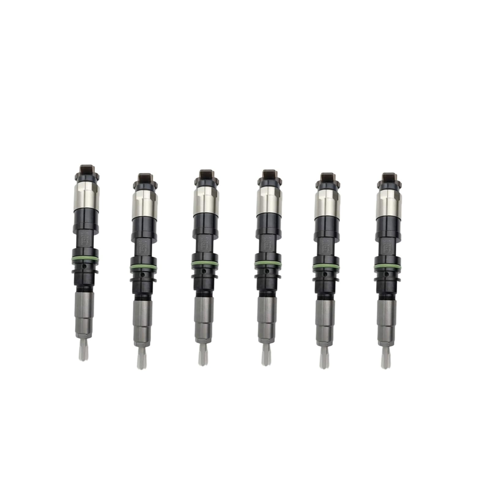 6pcs Fuel Injector 21785960 295050-1240 2950501240 Compatible with Volvo Penta Engine TAD540VE TAD541VE TAD840VE TAD853VE