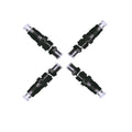 4pcs Fuel Injector F18C FD60-70 Compatible with Mitsubishi Engine Forklift S4S S6S S4Q2 F18C FD60-70