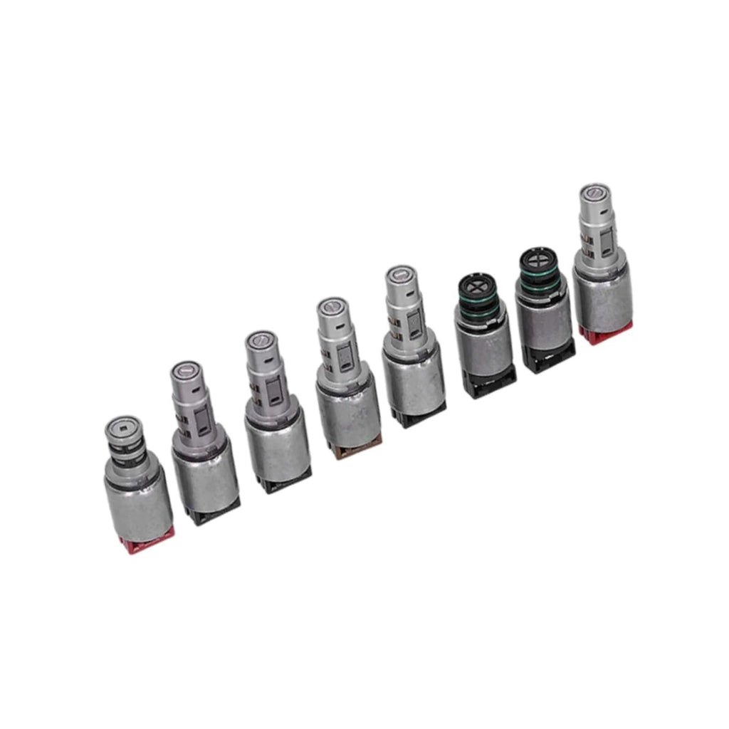 8PCS Transmission Solenoids A6MF1/2 A6LF1/2/3 Automatic Transmission Solenoid Kit 6 Speed Repalcement Fits for Elantra Grandeur Sonata Verna Veracruz Forte Optima Sorento Soul Lotze