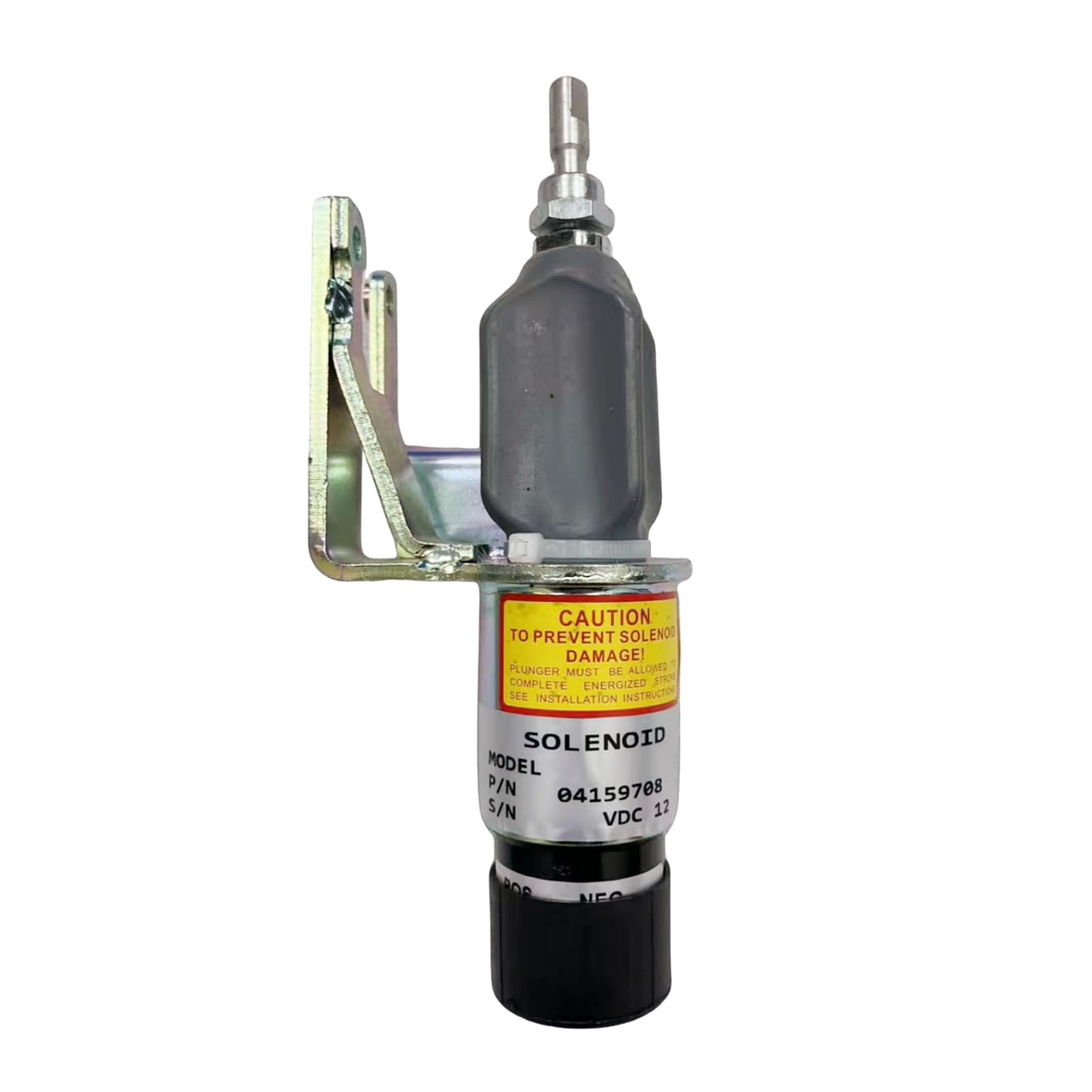 04159708 12V Shutoff Solenoid For Deutz F3L913 F3L912 F4L912 F4L913 BF4L913
