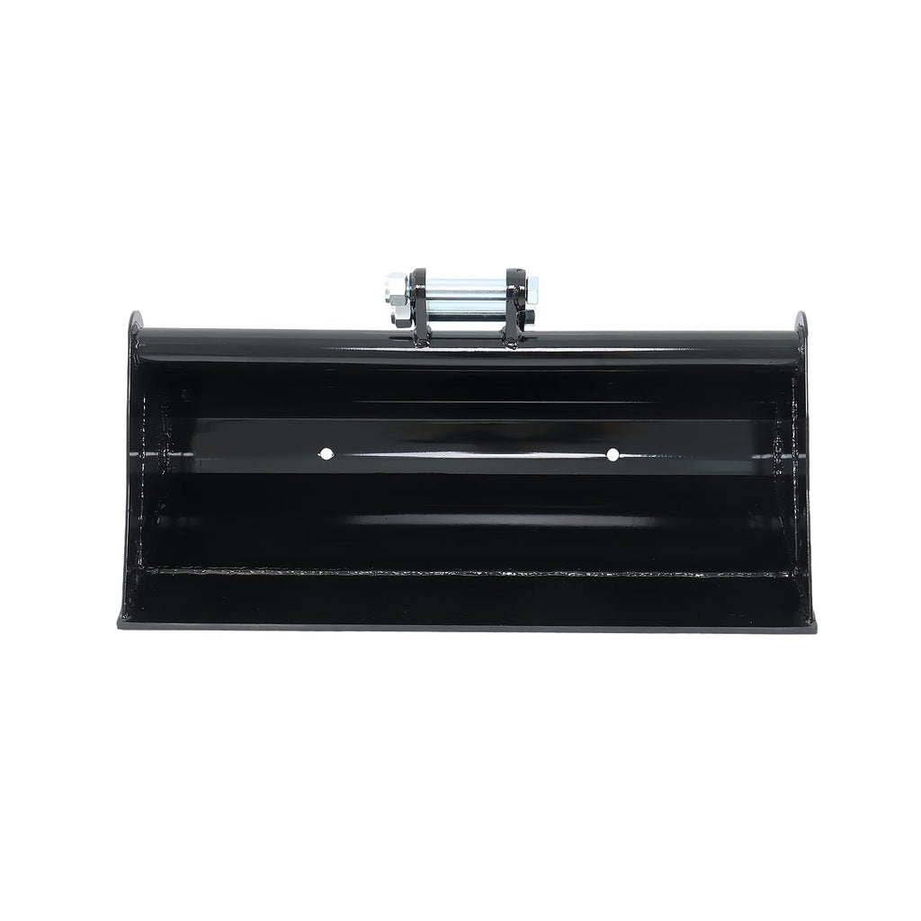 800mm Hydraulic Cylinder Tilt Toothless Bucket With Pin Fits for Mini Excavator 0.8ton-1.5ton