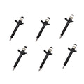 6PCS 095000-5600 1465A041 Common Rail Injector for DENSO 5600 Mitsubishi L200 4D56 Euro4 Replace OE 095000-5601, 095000-5602