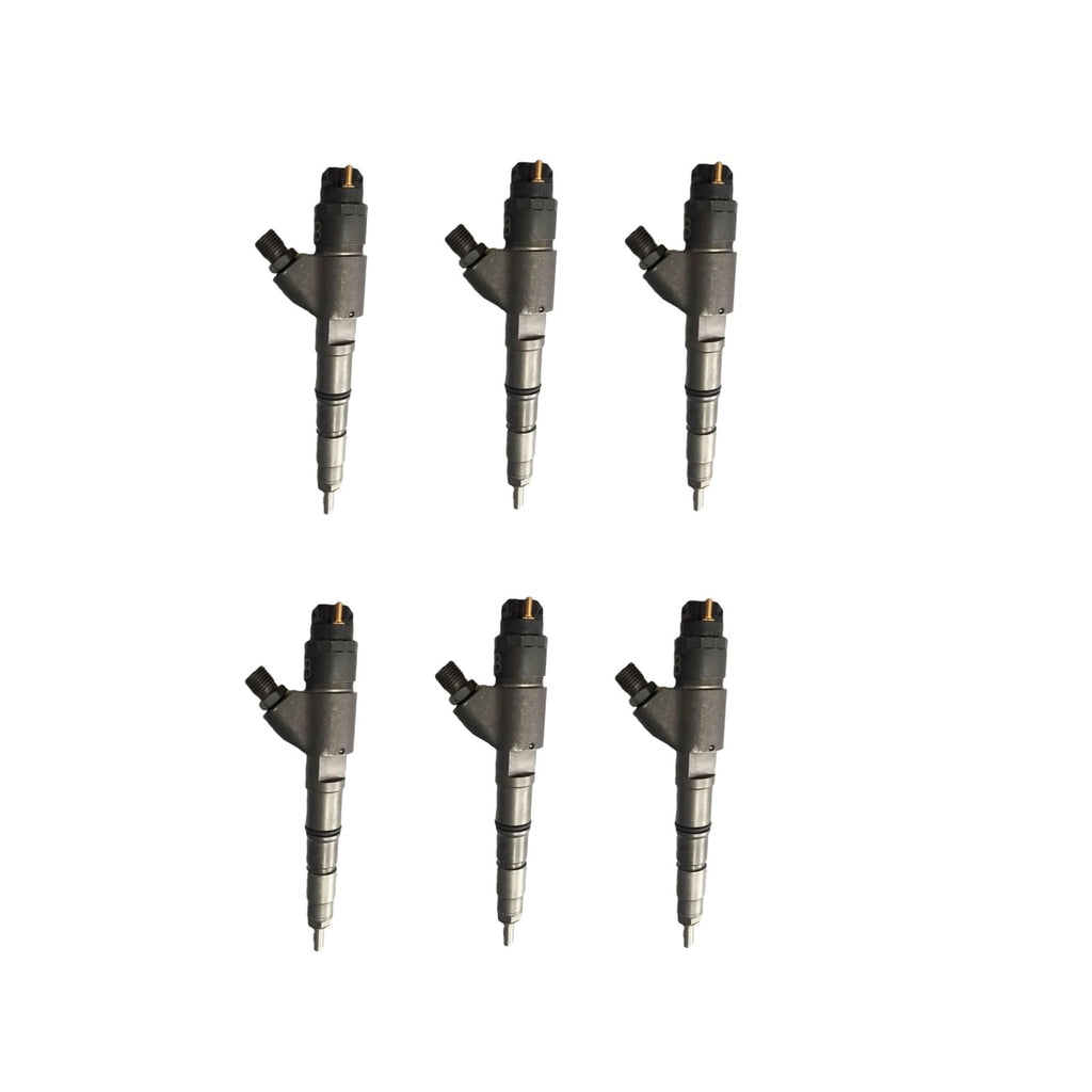 6pcs 0445120066 VOE20798114 20798114 Fuel Injector fits for Volvo Excavator EC240B EC290B fits for Deutz D6D D7 D7E Engine Fuel System Replacement Parts