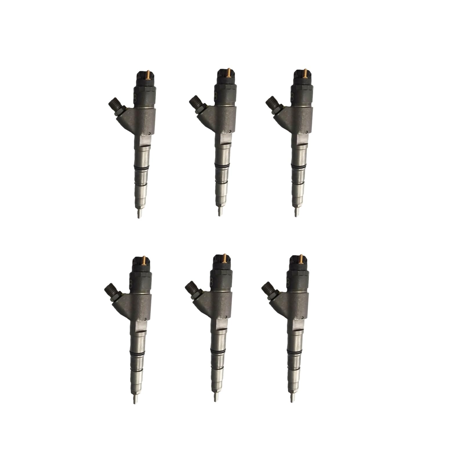 6pcs 0445120066 VOE20798114 20798114 Fuel Injector fits for Volvo Excavator EC240B EC290B fits for Deutz D6D D7 D7E Engine Fuel System Replacement Parts
