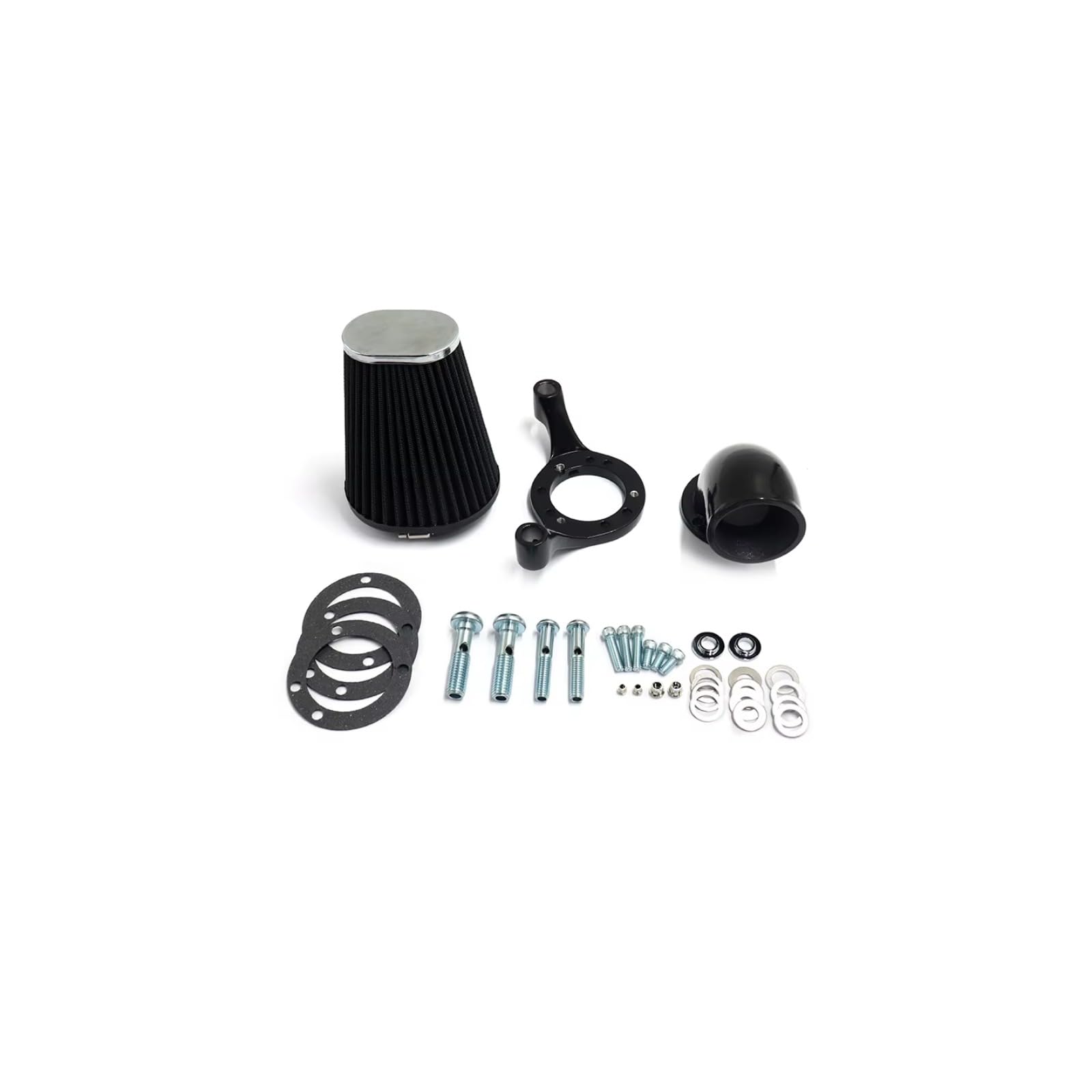 M-AF-2010BK M-BB-2002BK Cone Air Cleaner Filter Kit Fits for Harley Dyna for Softail for Road King 1993-2016 Replace parts