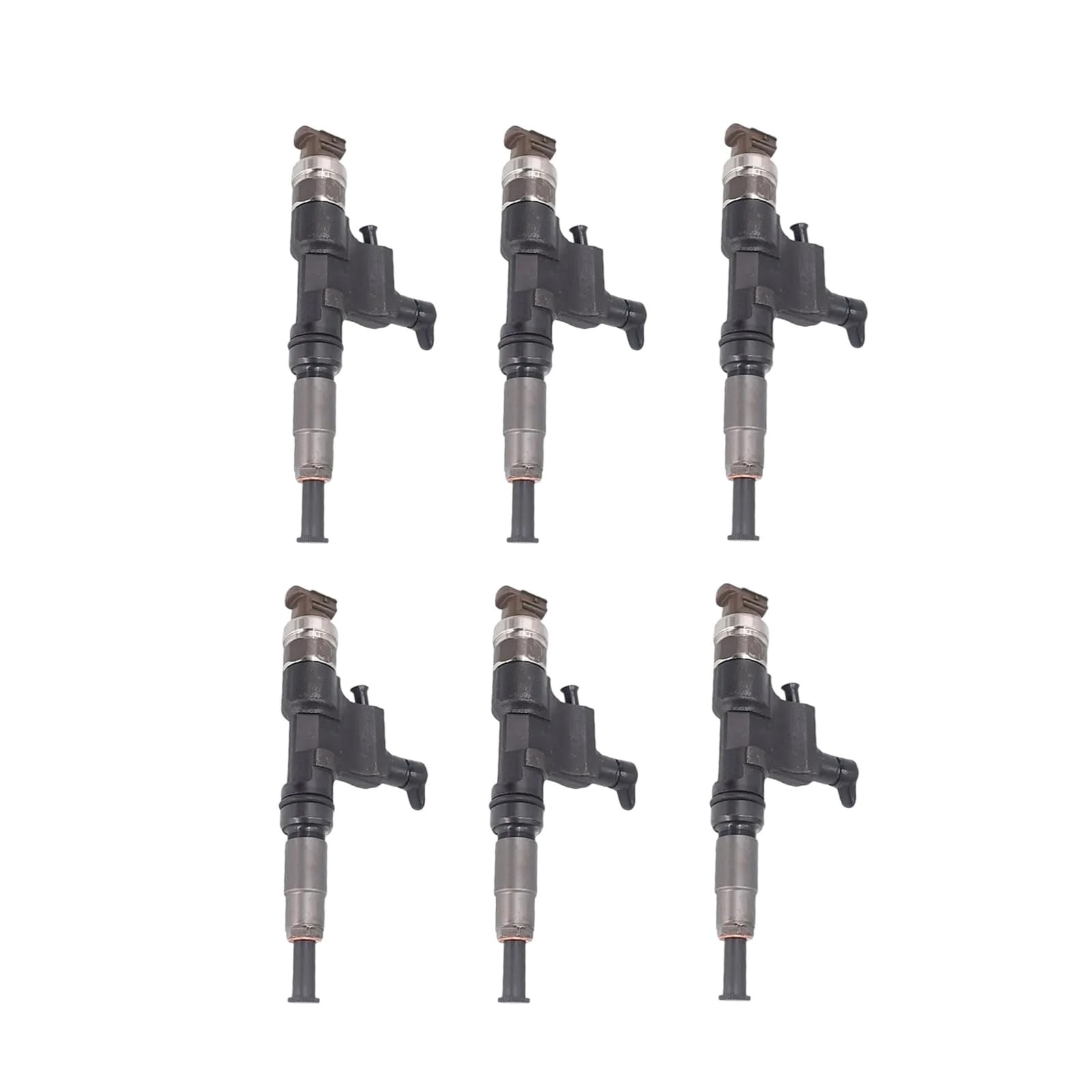 6PCS 095000-5322 Fuel Injector Nozzle Assy Fits for Hino Dutro N04C Diesel Engine Common Rail Injector