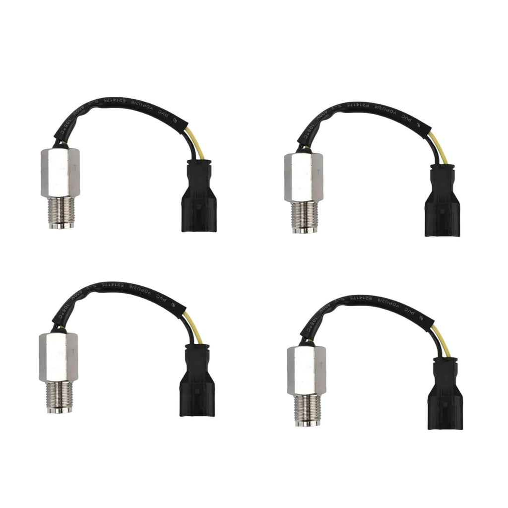 4pcs Crankshaft Position Sensor 94340-72410 94340-72411 94340-72412 XKBH-02247 XKBH-02248 Compatible for R225-7 R215-7 R290LC3H R290LC7H R360LC3H R370LC7 Compatible for Mitsubishi Engine