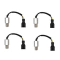 4pcs Crankshaft Position Sensor 94340-72410 94340-72411 94340-72412 XKBH-02247 XKBH-02248 Compatible for R225-7 R215-7 R290LC3H R290LC7H R360LC3H R370LC7 Compatible for Mitsubishi Engine