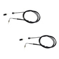 2PCS 7081247 Throttle Cable Fits for Polaris for Ranger XP 700 4X4 EFI 2005 2006 2007 2008