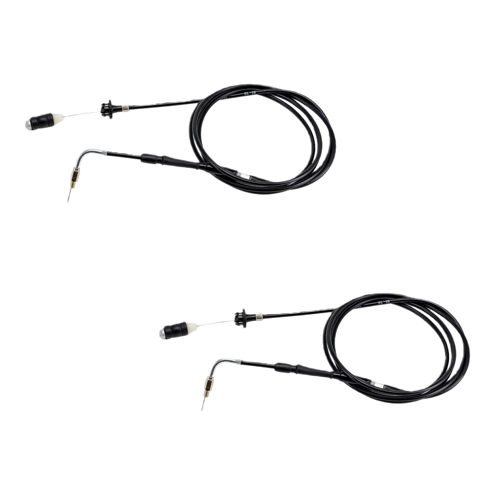 2PCS 7081247 Throttle Cable Fits for Polaris for Ranger XP 700 4X4 EFI 2005 2006 2007 2008