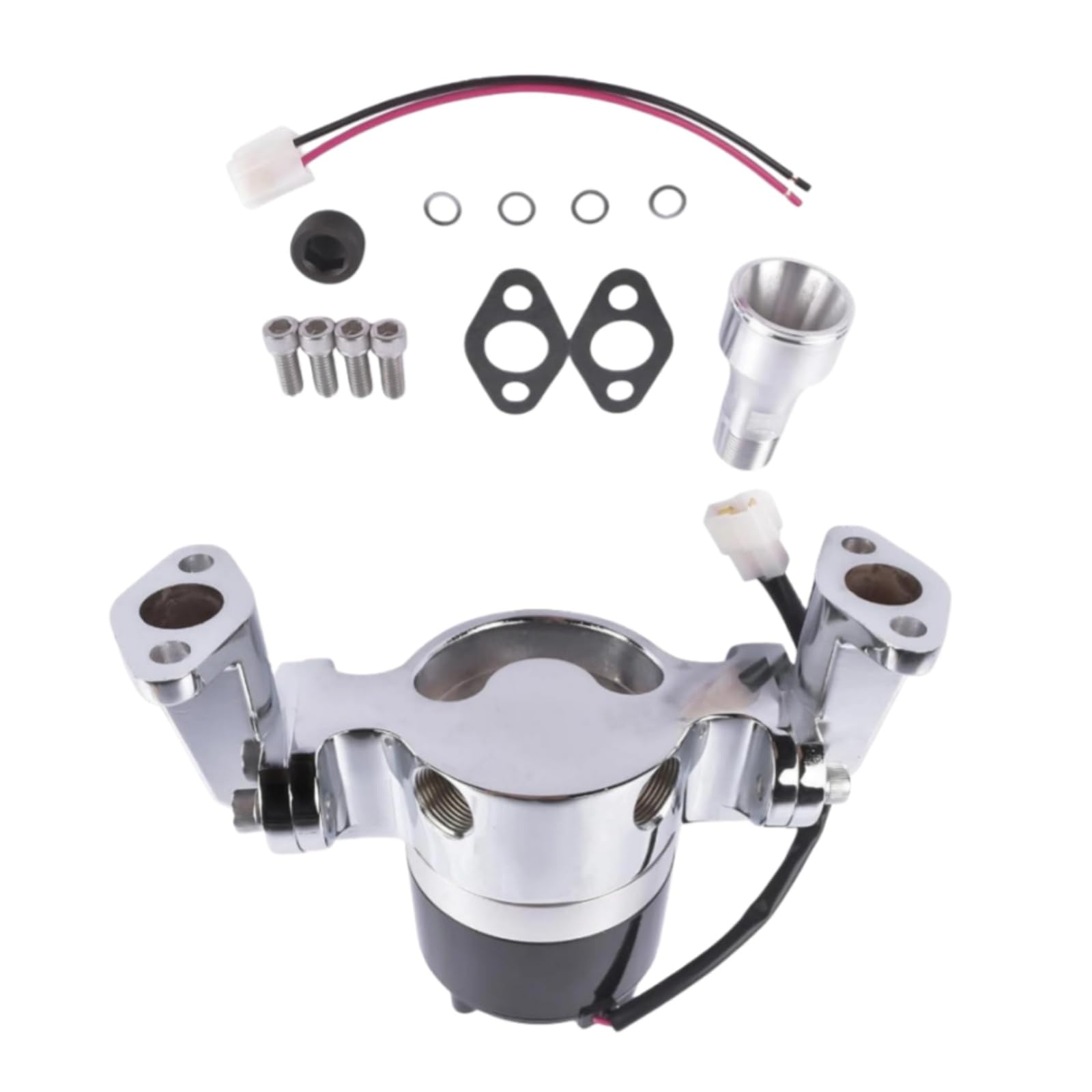 283327400 High Volume Flow Black Electric Water Pump Fits for Chevy Small Block 283-327-400 SBC 283-327-400