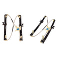 LR078870 LR078871 Rear Window Regulator Kit with Motor Fits for Land Rover Range Rover Replace parts