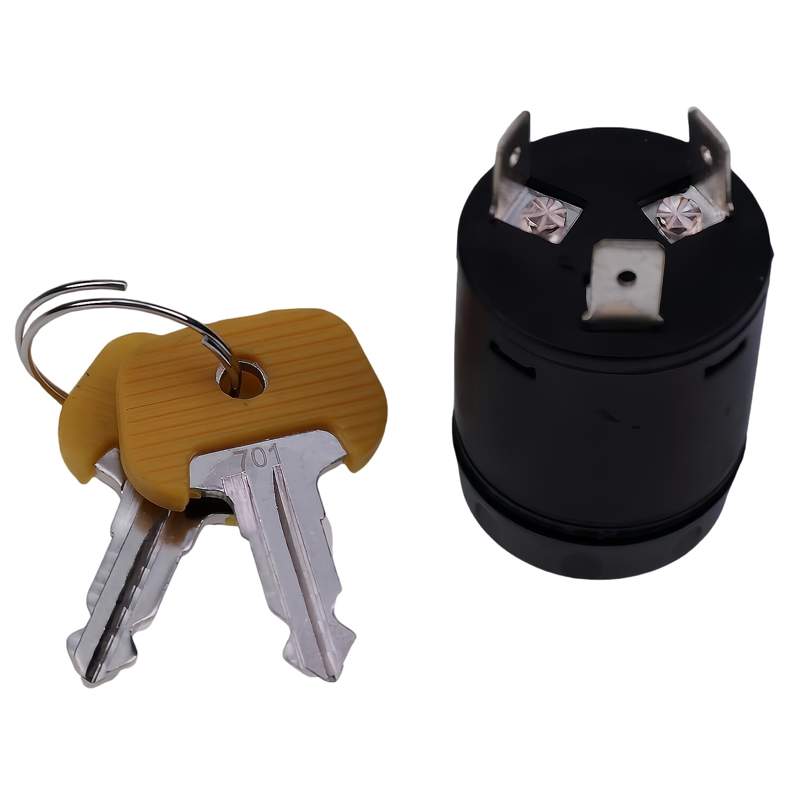 28528240 Ignition Switch Fits for Jungheinrich for Linde Forklift Pallet Jack on-Off 3 Blade Terminals