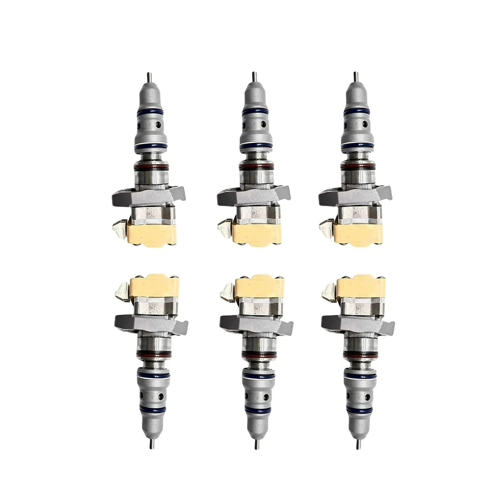 6pcs Fuel Injector 171-9704 1719704 Compatible with CAT 3126B 3126E Engine D6N XL FTC D5N XL LGP Tractor 953C 963C Loader