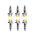6pcs Fuel Injector 171-9704 1719704 Compatible with CAT 3126B 3126E Engine D6N XL FTC D5N XL LGP Tractor 953C 963C Loader