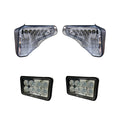7251341 7138040 Front + Rear Complete LED Light Kit Fits for Bobcat Loader A770 S450 S510 S530 S550 S570 S590 S595 S630 S650 S740 S750 Replace parts
