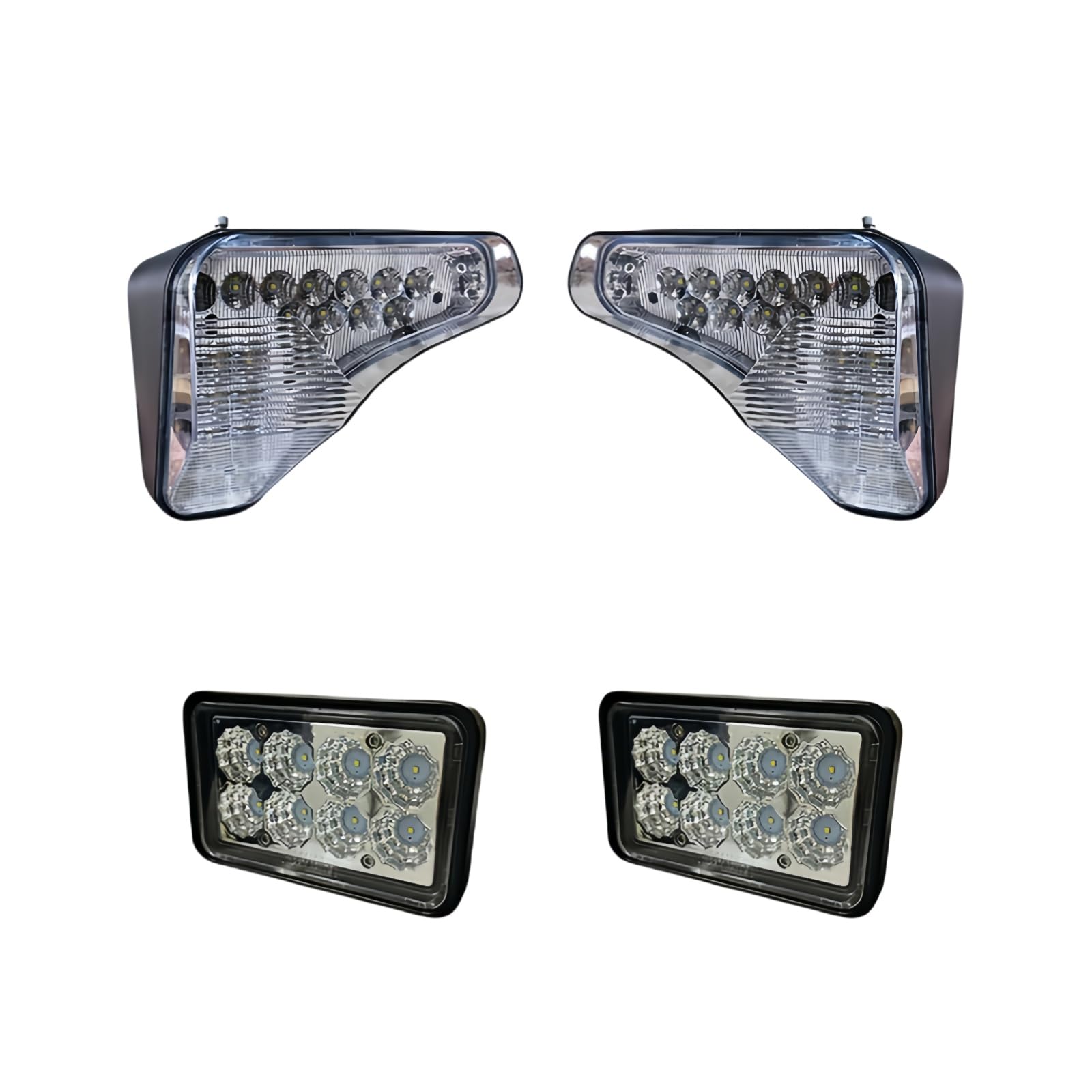 7251341 7138040 Front + Rear Complete LED Light Kit Fits for Bobcat Loader A770 S450 S510 S530 S550 S570 S590 S595 S630 S650 S740 S750 Replace parts