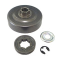 1141 007 1007 3/8'' 7T Rim Sprocket Clutch Drum Washer E-Clip Kit Fits for Stihl MS261 Replace parts