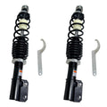 2pcs 706200661 Front Left Right Shocks Absorber Monotube Shocks Set Compatible with 2007 2008 2009 Can-Am Outlander 500 MAX 500 Gas-Powered Dual-Rate Black Springs ATV
