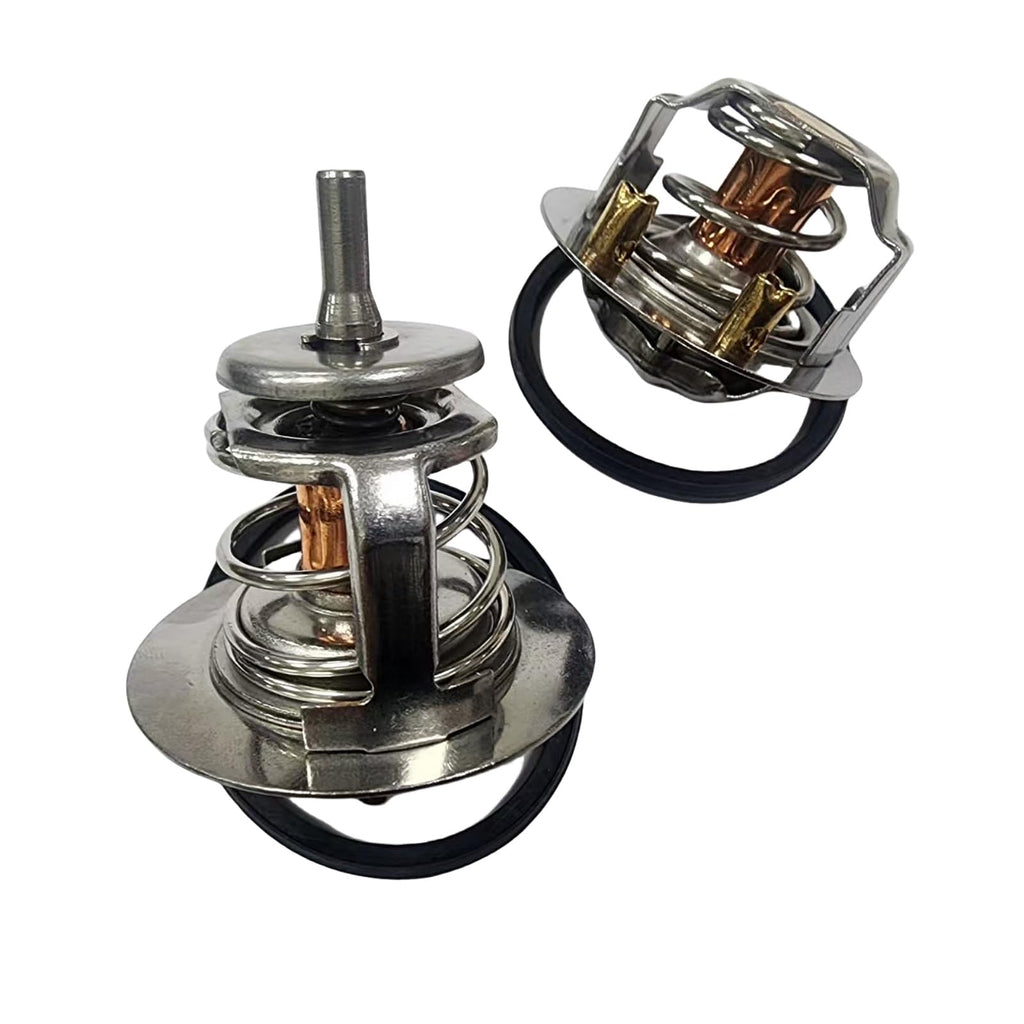 1 Set Engine Coolant Thermostat 8973007891 8973007902 Compatible with ISUZU NPR NKR NRR NQR 4HF1 4HG1 4HE1 4HK1 4.3L 4.8L 5.2L 1998-2016