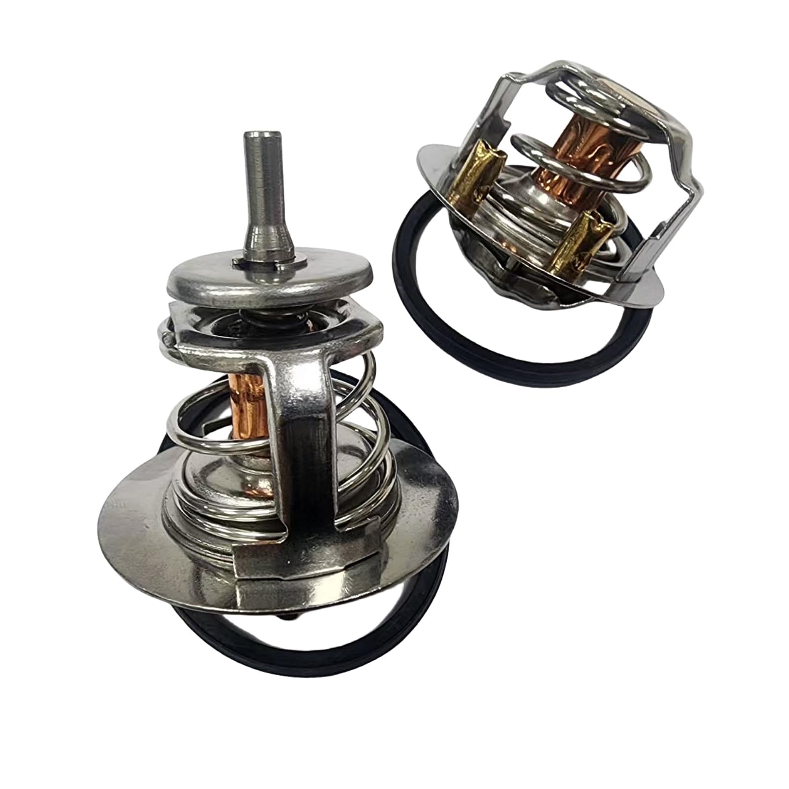 1 Set Engine Coolant Thermostat 8973007891 8973007902 Compatible with ISUZU NPR NKR NRR NQR 4HF1 4HG1 4HE1 4HK1 4.3L 4.8L 5.2L 1998-2016