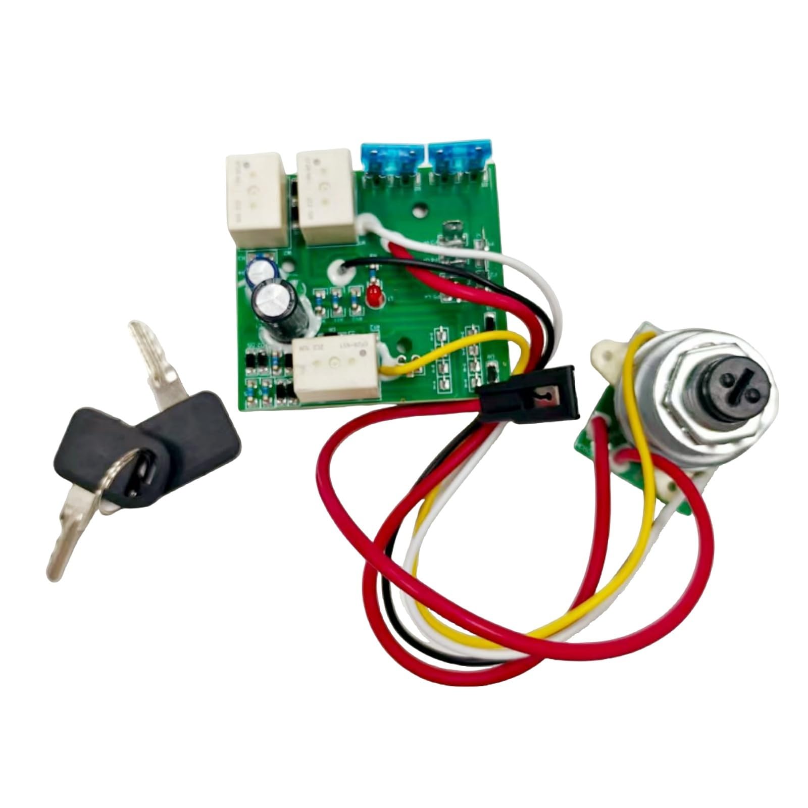 Ignition Switch Module with Keys  AM127824 AM132500 AM128754 AM130341 Fits for John Deere LX255 GT245 LX277 GT235 GX255 345 Replace parts