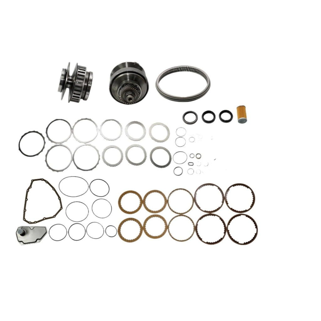 JF015E RE0F11A Transmission Master Rebuild Kit & Pulley Set W/ Belt Fits for Nissan