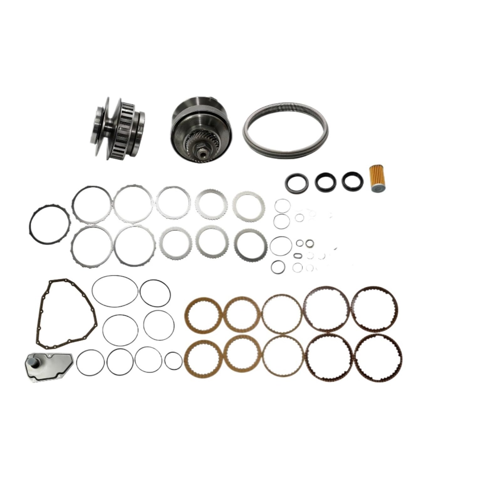 JF015E RE0F11A Transmission Master Rebuild Kit & Pulley Set W/ Belt Fits for Nissan
