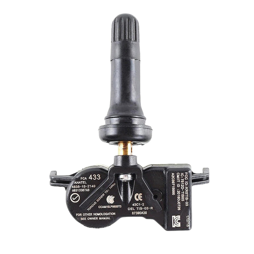 4pcs 68313387AB 68193586AC 68252493AB 433Mhz Tire Pressure Monitoring System Sensor Fits for Chrysler Fits for Jeep