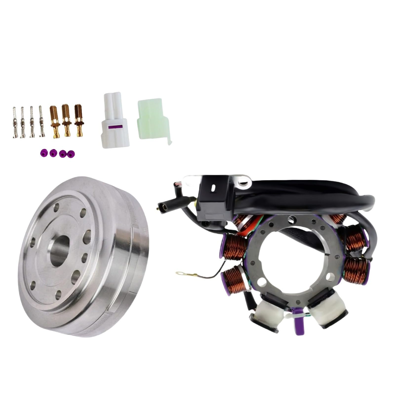 Kit Stator + Flywheel  32101-38F01 32102-38F00 3430054 3430071 Fits for Arctic Cat 400 4X4